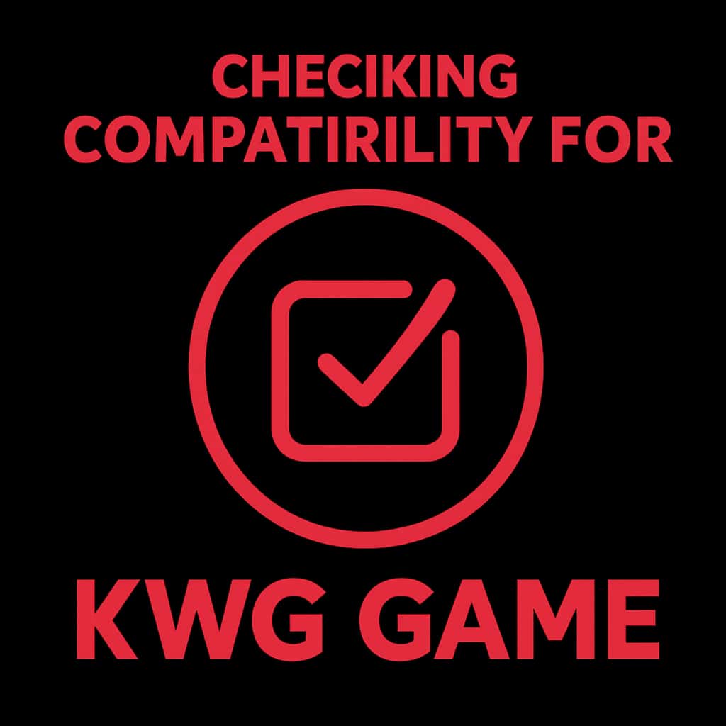 Icon representing compatibility check for KWG Game