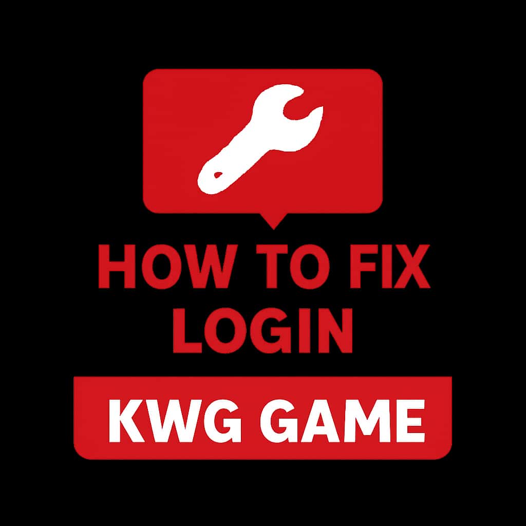 An icon illustrating support for KWG Game login troubleshooting.