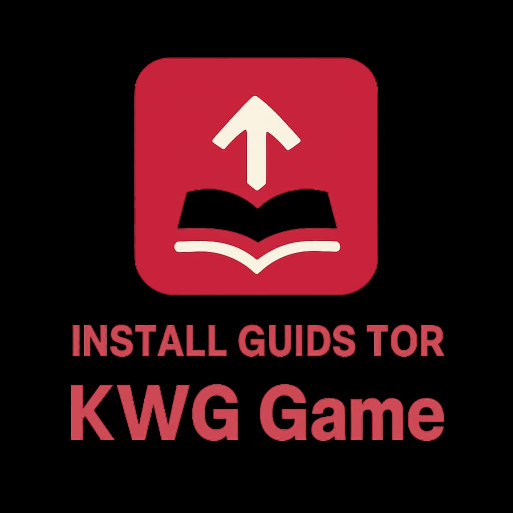 An icon representing the Install Guide for KWG Game.