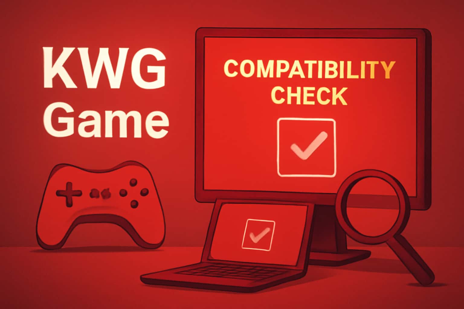 A professional visual representation of KWG Game Compatibility Check.