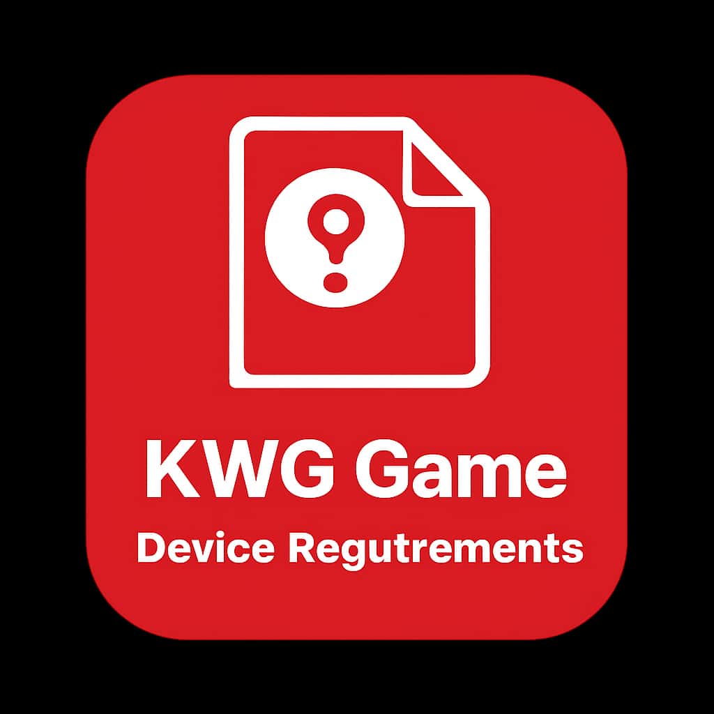 Icon representing KWG Game Device Requirements.