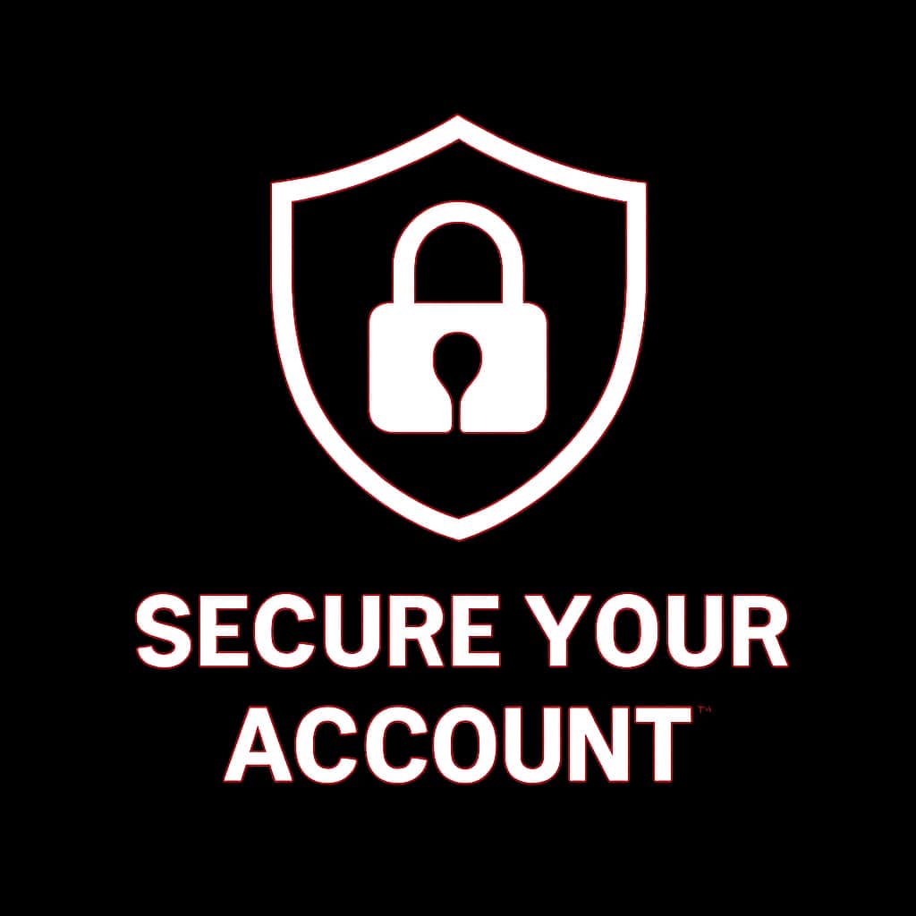 Icon representing account security for KWG Game.